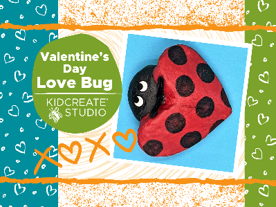 Valentine’s Day Craft Party-Lovebugs (18 months-6 Years)