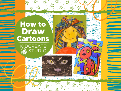 Kidcreate Studio - North Metro. How to Draw Cartoons at Dayton Elementary