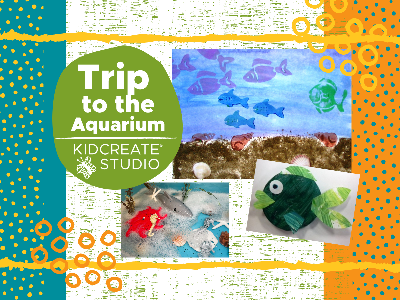 Kidcreate Studio - Bloomfield. Toddler & Preschool Playgroup- Trip to the Aquarium (18 Months-5 Years)