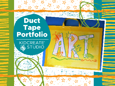 WELCOME WEEK- 50% OFF! Duct Tape Portfolio After School Workshop (5-12 Years)